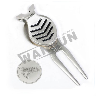 custom metal golf divot tool