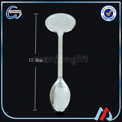 funny enamel mini metal spoon