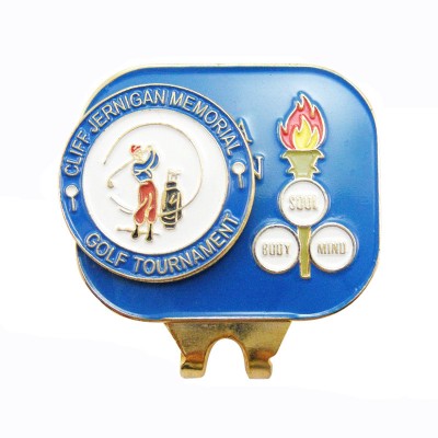 golf magnetic hat clip golf ball marker