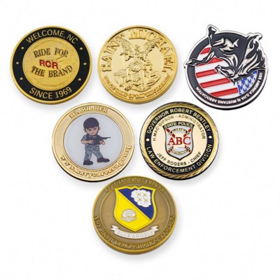 custom cheap sports  military challenge coins