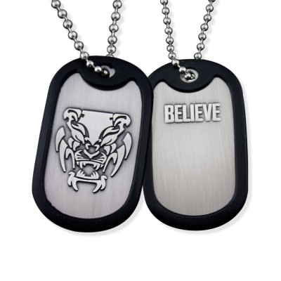 personalized engraved custom military dog tags necklace for soldiers